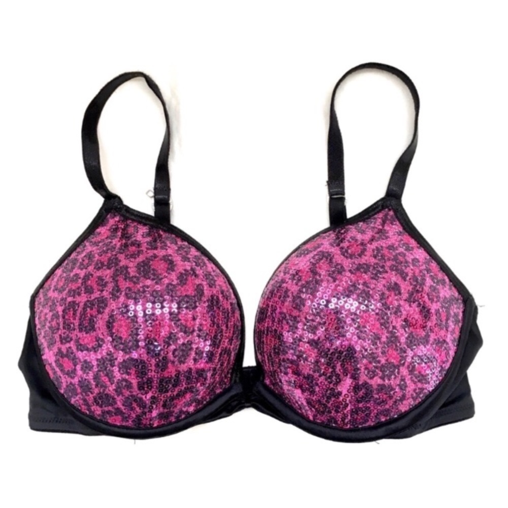VICTORIA’S SECRET Limited Edition 2010 Fashion Show Pink Ultimate Sequin Bra 34B